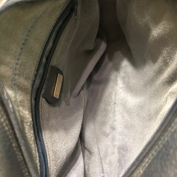 Gucci Ophidia vintage Monogram blue and beige leather bag. Luxury vintage Gucci - Picture 10 of 16